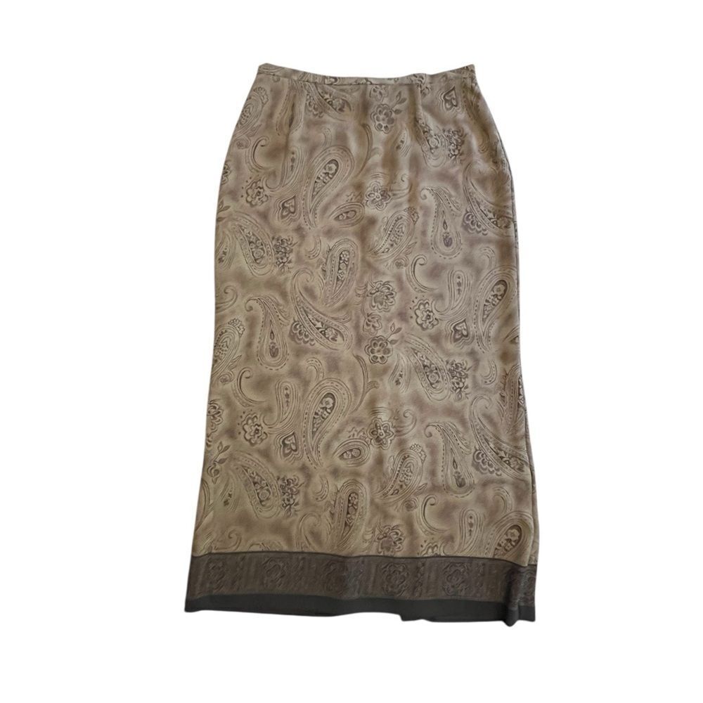 Womens’ Emma James Brown Lightweight Skirt Size 12